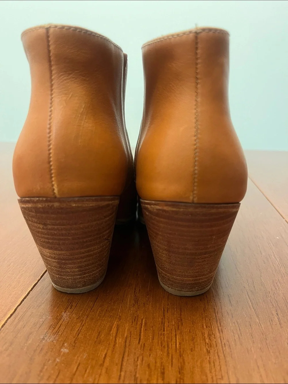Rachel Comey Mars Booties US 8 Whiskey Brown Heeled Ankle Boots